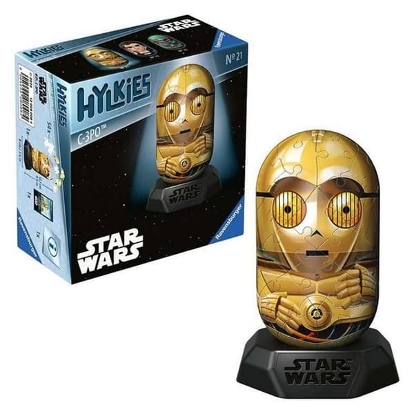 Pussel 3D 54 bitar: Hylkies SW nr 21 - C-3PO