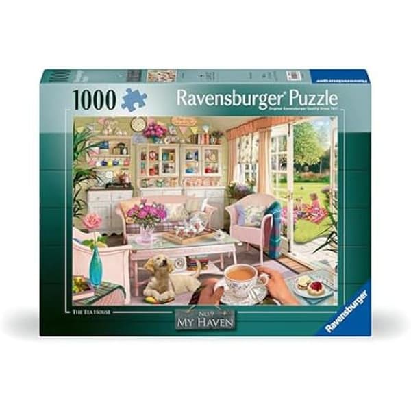 Pussel 2D - RAVENSBURGER - Soligt eftermiddag - 1000 bitar - Flerfärgad - Temat Målningar