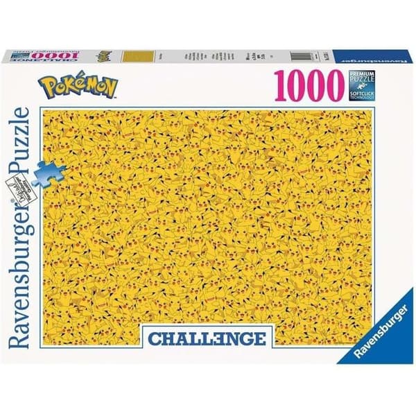 1000 bitars pussel - RAVENSBURGER - Pikachu, Pokémon - Tecknade serier och serier - Blandat - 12 år gammal