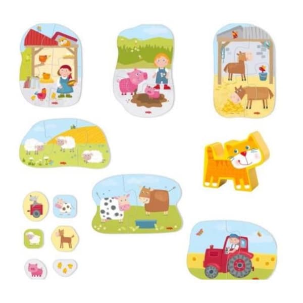 Haba första 6 pussel - Farm