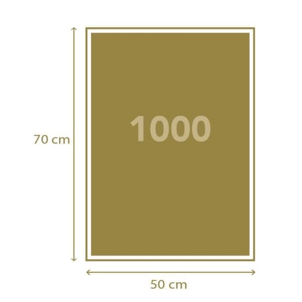 CLEMENTONI - Kompakt 1000 bitar - Mer är mer - Mode & Design