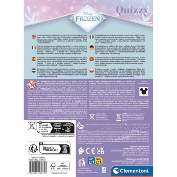 CLEMENTONI - Quizzy - Snövit