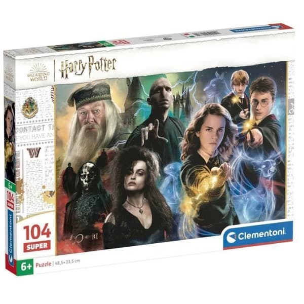 HARRY POTTER - PUZZLE SUPER COLOR 104P CLEMENTONI 25775