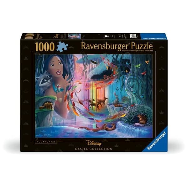 Pussel 1000 bitar Pocahontas, Disney Princesses Samling, från 14 år, Disney, 12001344, Ravensburger