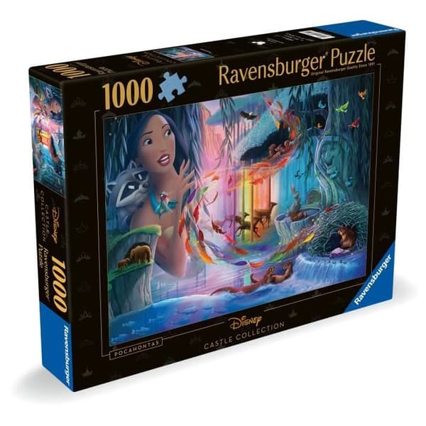 Pussel 1000 bitar Pocahontas, Disney Princesses Samling, från 14 år, Disney, 12001344, Ravensburger