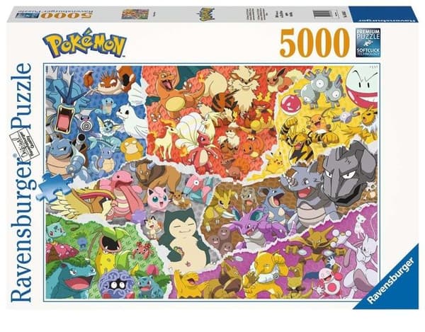 5000 bitars pussel - Pokémon Allstars - Ravensburger