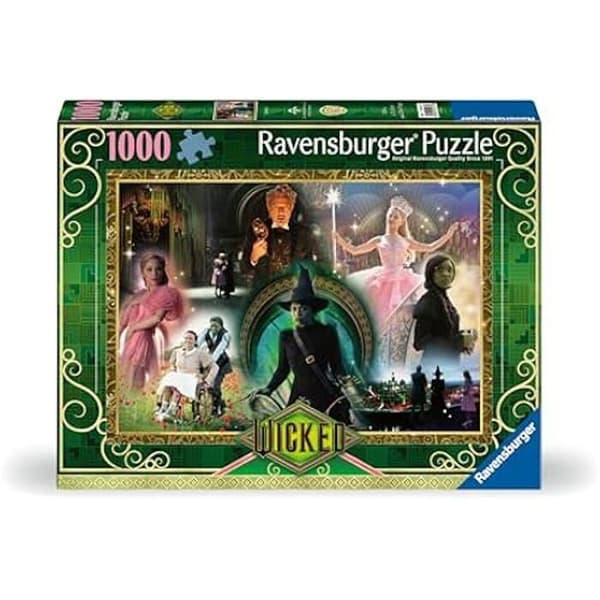 Pussel - RAVENSBURGER - 1000 bitar - Tema Wicked - Mått 70x50 cm - Från 14 år
