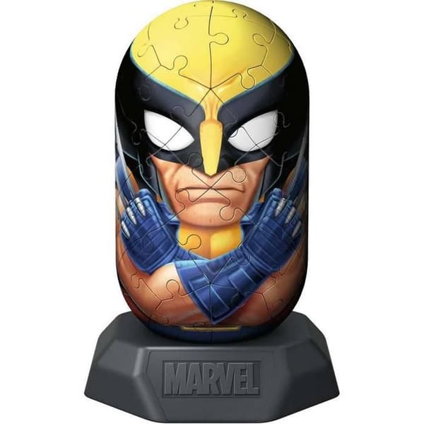 Pussel 3D 54 bitar: Hylkies nr 24 - Wolverine