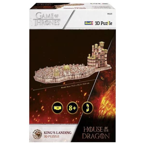 3D-pussel House of the Dragon "King's Landing" 00225 1 st(s)