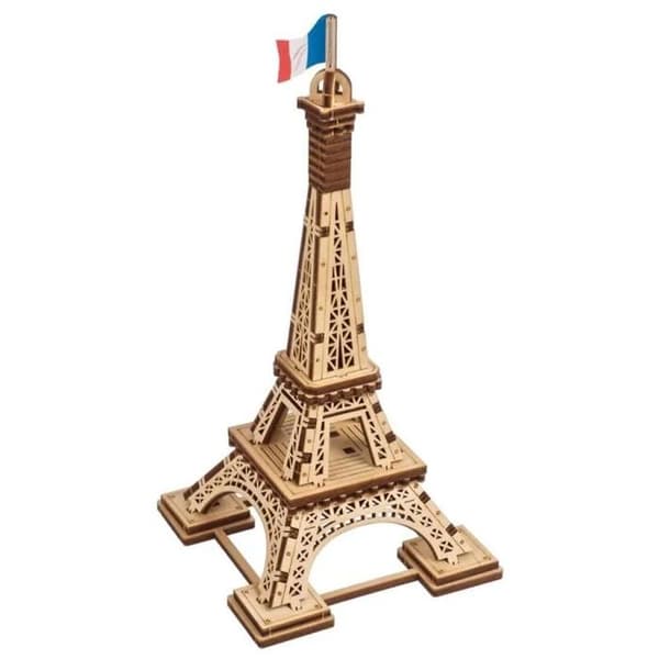 Paris Torn - Ugears - 3D pussel i trä