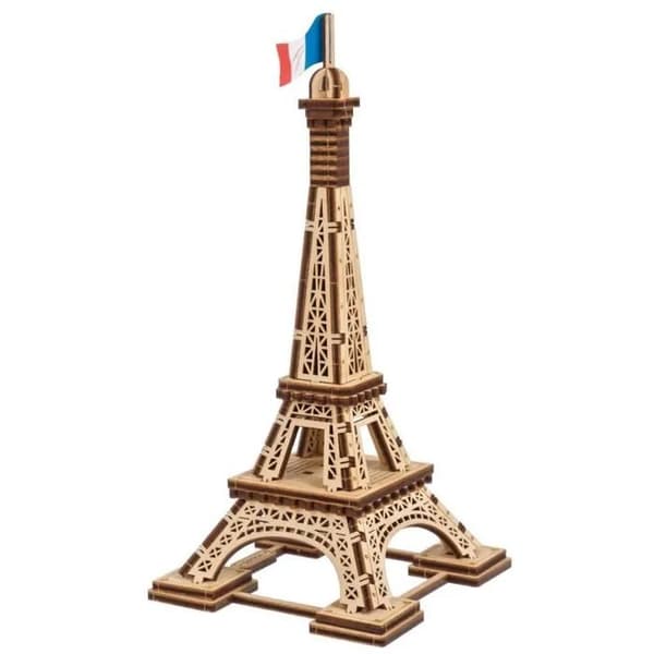 Paris Torn - Ugears - 3D pussel i trä