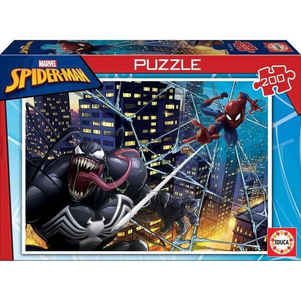 Spider-Man Marvel Pussel - EDUCA - 200 bitar - Tecknade serier och serier