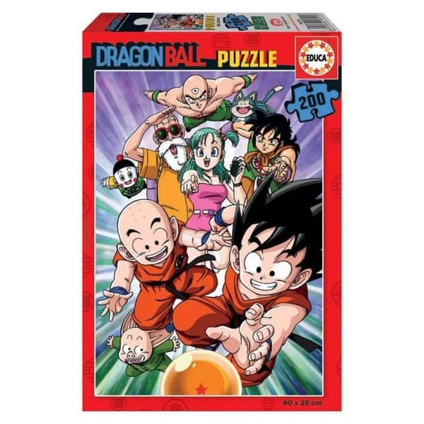 Pussel - EDUCA - Dragon Ball - 200 bitar - För barn från 6 år och uppåt