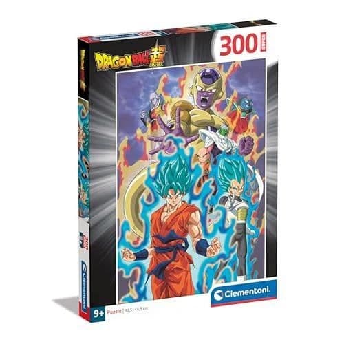 300 bitars barnpussel - CLEMENTONI - SUPERCOLOR DRAGONBALL - 9 år gammal - Barn