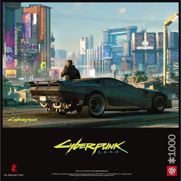 Pussel Cyberpunk 2077: Mercenary on the Rise - CDPROJEKT - 1000 bitar - Tecknade serier och serier