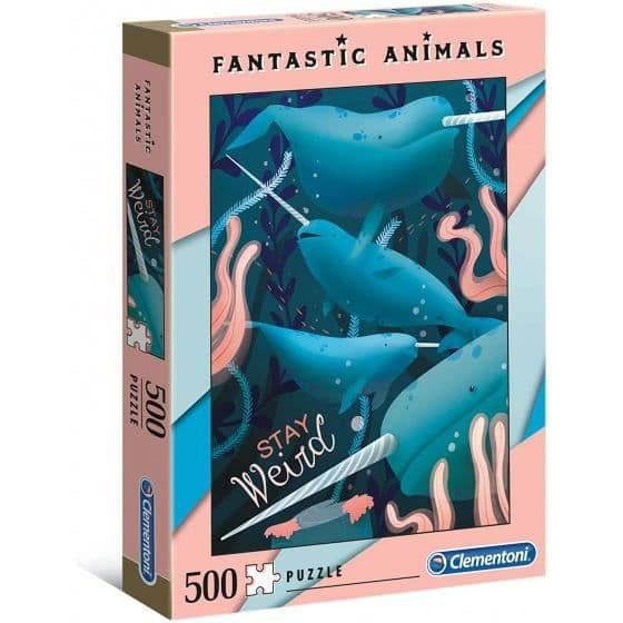 Fantastic Beasts-pussel - CLEMENTONI - Narval - 500 bitar - Blandat - Barn