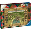 Miniatyrbild 1 av 3: Harry Potter 1500 bitars pussel - Hogwarts karta - Ravensburger