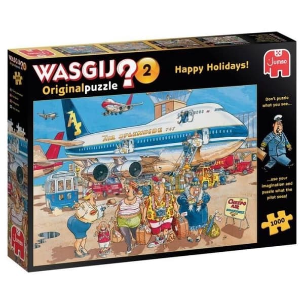 Pussel - JUMBO - WASGIJ ORIGINAL - 1000 bitar - Inomhus - Från 8 år