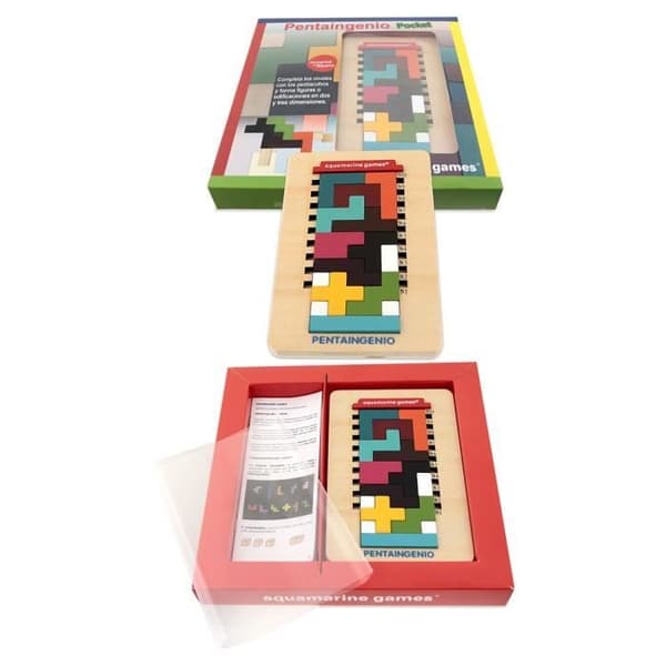 Pentaingenio Aquamarine Pocket Pussel - CP054 - Flerfärgad