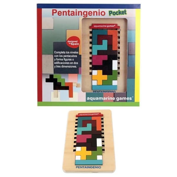 Pentaingenio Aquamarine Pocket Pussel - CP054 - Flerfärgad