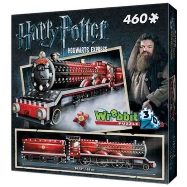 3D-pussel - Wrebbit3D - Hogwarts Express - 460 bitar - Harry Potter - Resor och kartor