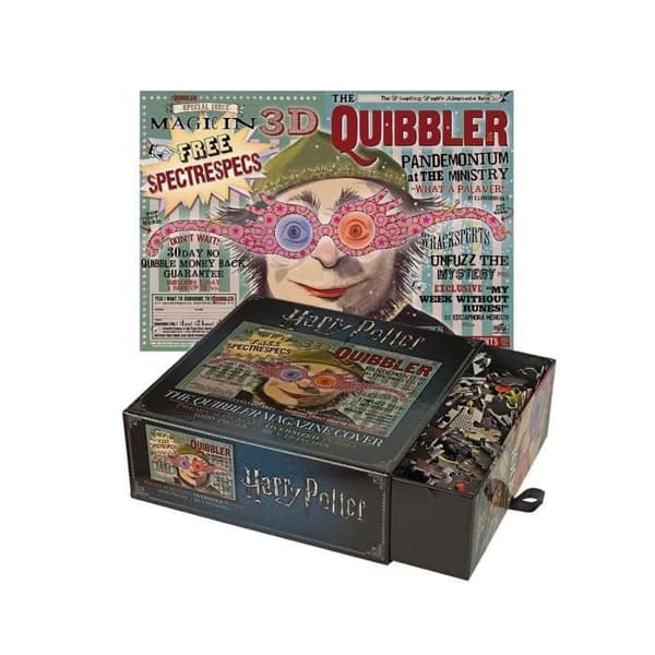 Harry Potter The Quibbler Magazine Cover Puzzle - Noble Collection - 500-750 bitar - Fantasy