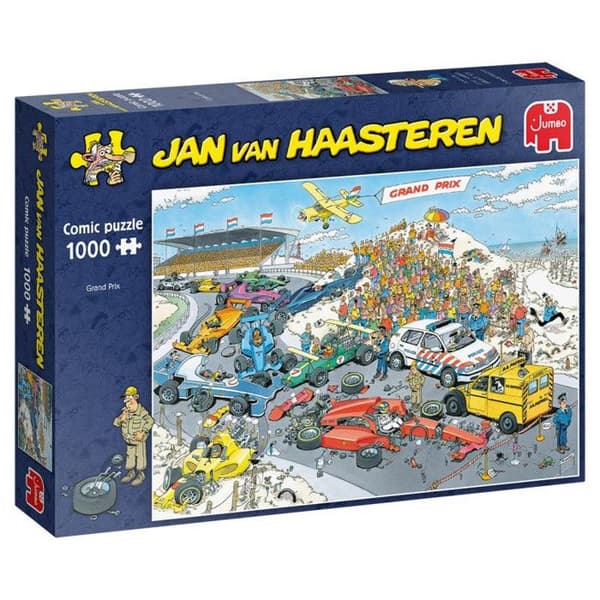 Pussel - JUMBO - Jan Van Haasteren - 1000 bitar - Flerfärgad - 2 års garanti