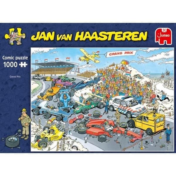 Pussel - JUMBO - Jan Van Haasteren - 1000 bitar - Flerfärgad - 2 års garanti