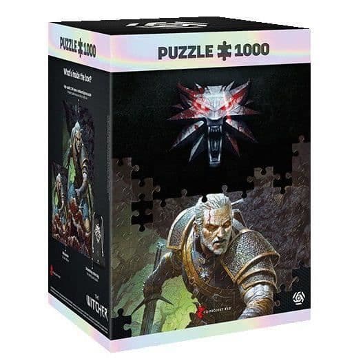 Brädspel-Pussel - The Witcher Wiedzmin - Dark World 1000 Pieces