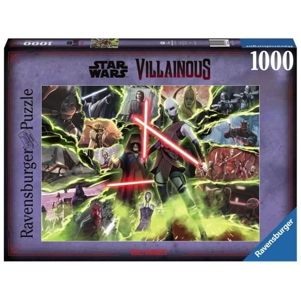 Pussel Star Wars Villainous Asajj Ventress - Ravensburger - 1000 bitar - Fantastisk