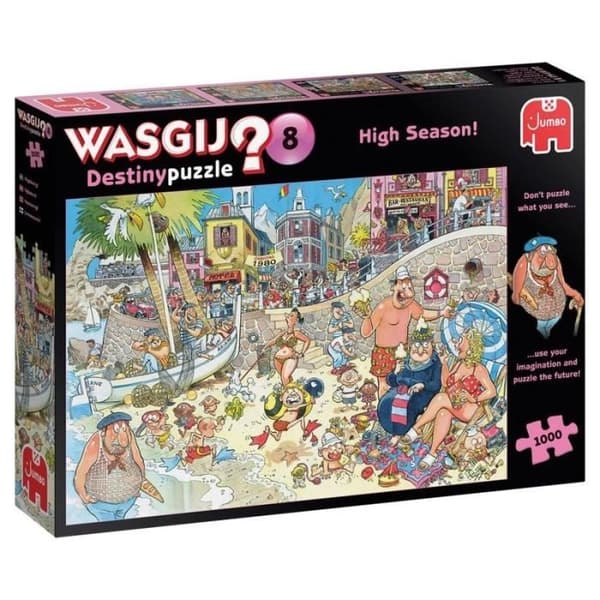 JUMBO WASGIJ DESTINY Pussel - HÖGSÄSONG8 - 1000 bitar