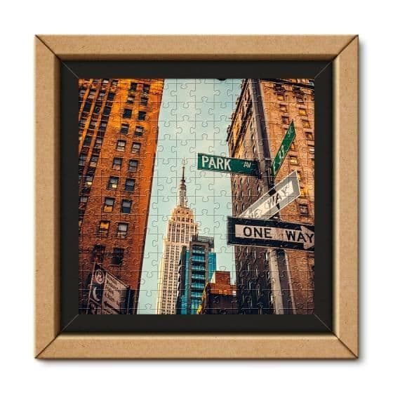 Clementoni Frame Me Up Puzzle - One Way 250 bitar - Barn - Blandat - Vit - Flerfärgad