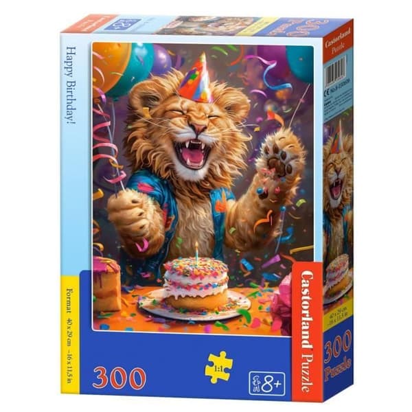 Pussel 300 bitar: Grattis på födelsedagen!