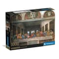 Miniatyrbild 3 av 3: Pussel Compact 1000 bitar: De Vinci - Nattvarden
