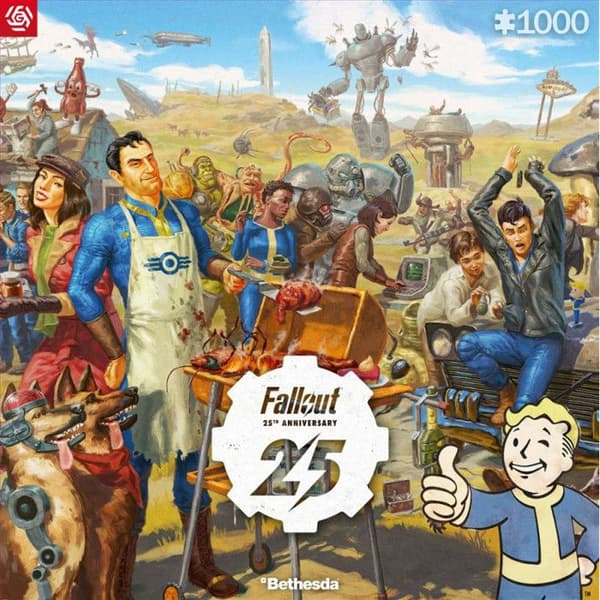 Pussel 1000 bitar Fallout 25-årsjubileum