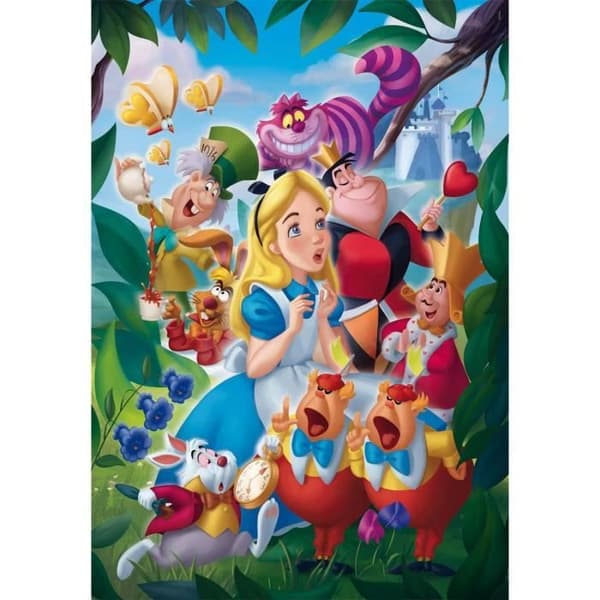Puzzle Compact 1000 bitar: Alice i Underlandet