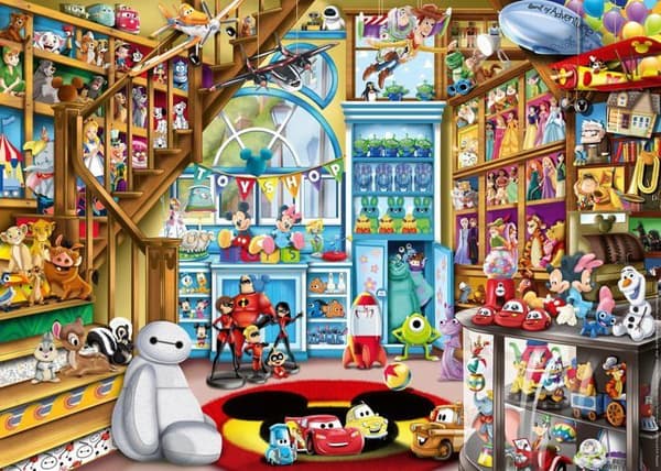 1000 bitars pussel - Ravensburger - Disney: Leksaksaffären - Tecknade serier och serier - Vuxen - Blandat