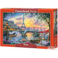 Miniatyrbild 4 av 4: Castorland Tea Time in Paris, pussel, stad, barn och vuxna, pojke-tjej, 9 år, 470 mm