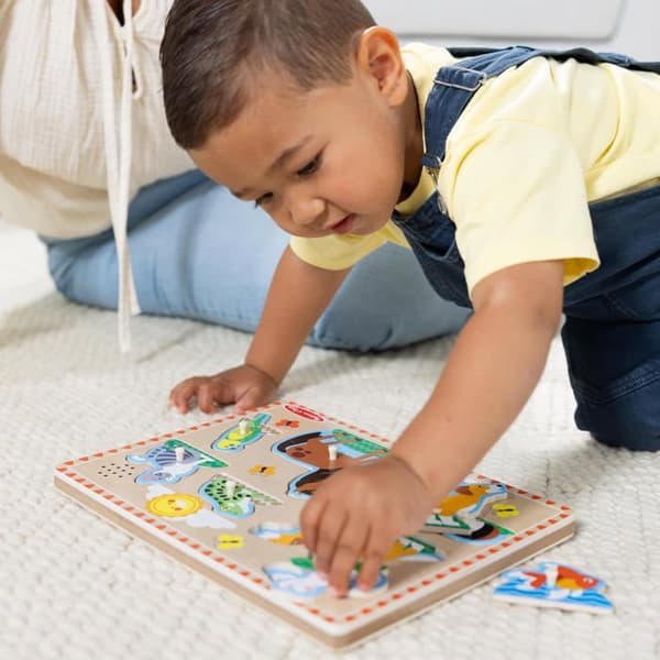 Melissa &amp; Doug - Ljudpussel husdjur