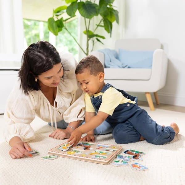 Melissa & Doug - Ljudpussel husdjur