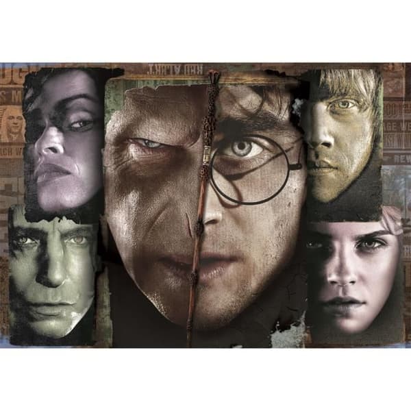 Clementoni - 1000p Harry Potter - 70 x 50 cm - Med affisch