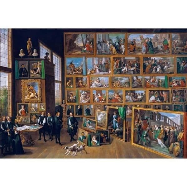 Clementoni - Museum - Pussel 2000 bitar - Teniers: ärkehertig Leopold Wilhelm