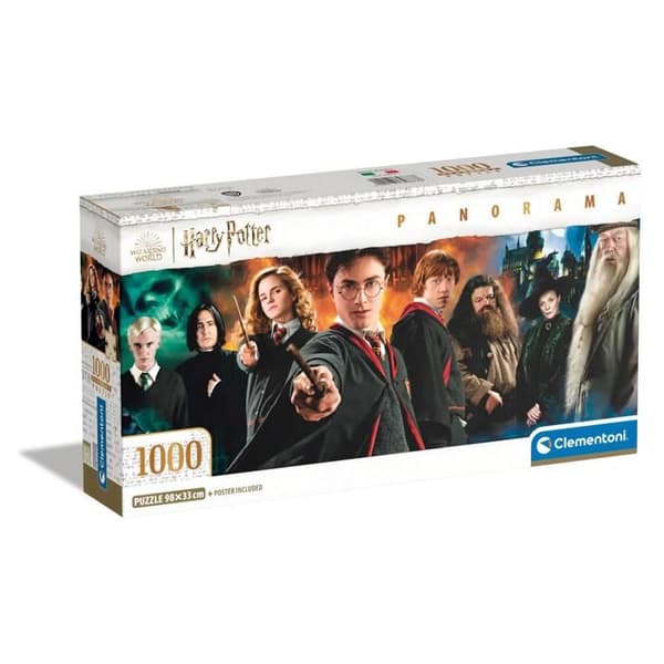 1000 bitars panoramapussel - CLEMENTONI - Harry Potter - Fantasy - Interiör - Blandat