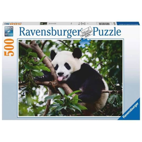 500 bitars pussel - Ravensburger - Pandan - Djur - Enfärgad - Vuxen