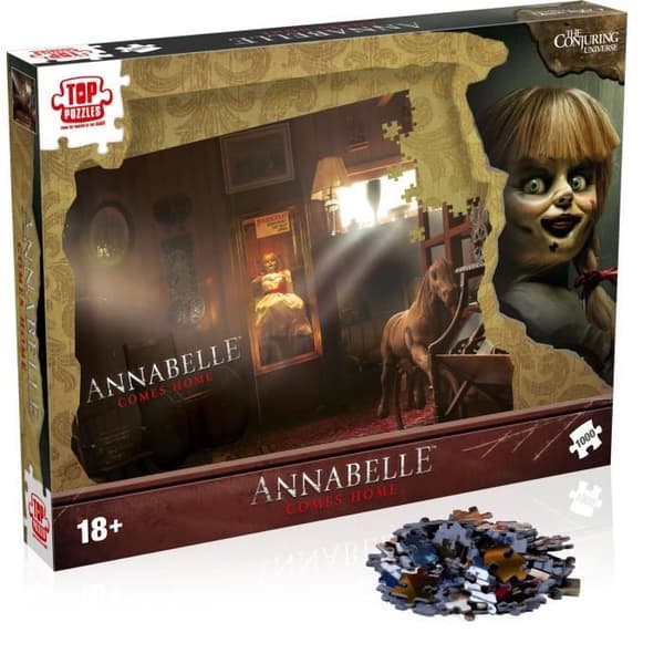Annabelle Skräckpussel 1000 bitar - Vinnande drag - Bio och reklam - Disney-licens