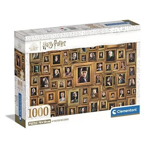 Pussel - CLEMENTONI - HARRY POTTER IMPOSSIBLE POTTER - 1000 bitar - Fantasitema - 70x50 cm