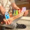 Miniatyrbillede 3 af 11: TOOKY TOY Puslespil i træ til børn – Noah og dyrene