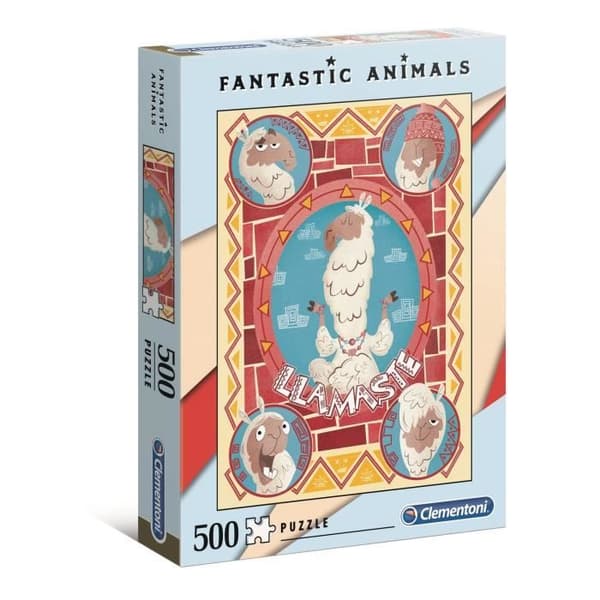 Fantastiskt DjurPUZSEL 500 bitar - Lama
