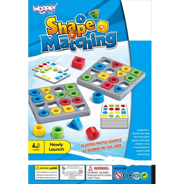 WOOPIE Shape Matchende Puslespil