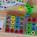 Miniatyrbillede 2 af 8: WOOPIE Shape Matchende Puslespil